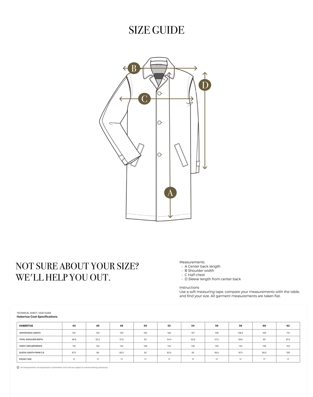 View Size Guide