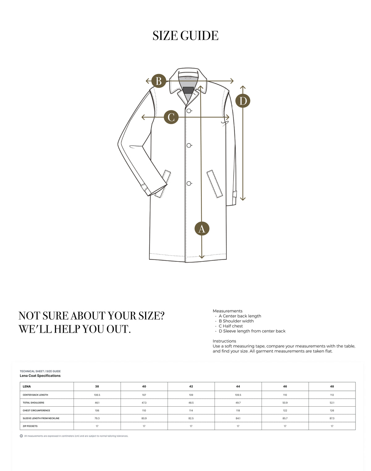 View Size Guide