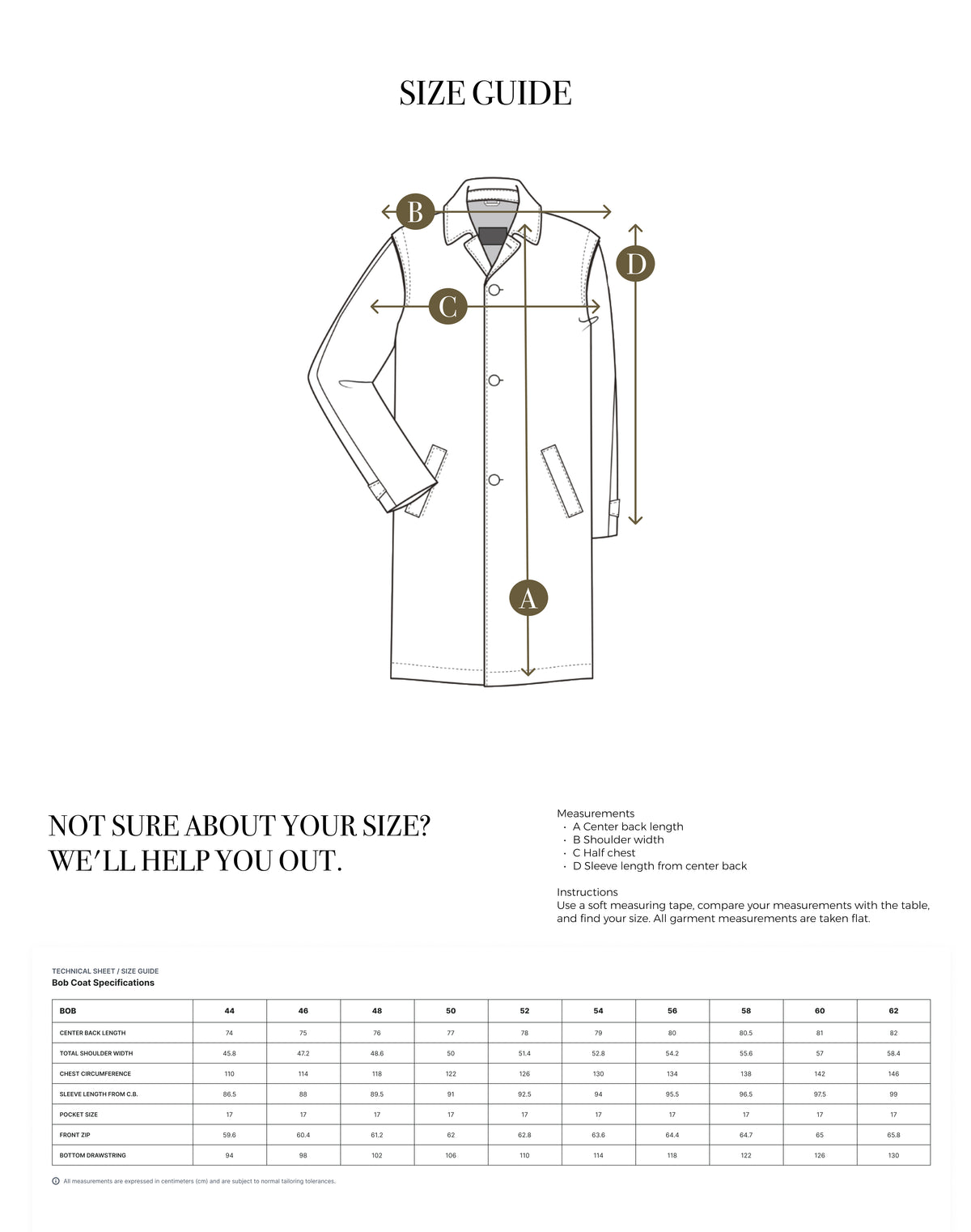 View Size Guide
